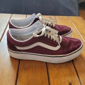 Platform Old School Vans